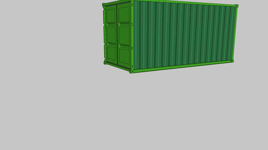 集装箱a Container A 3d Warehouse