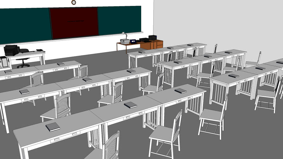 The Classroom 3d Warehouse 6862