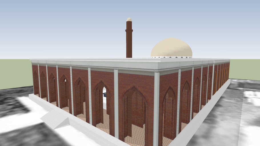 Gausul Azam Mosque | 3D Warehouse