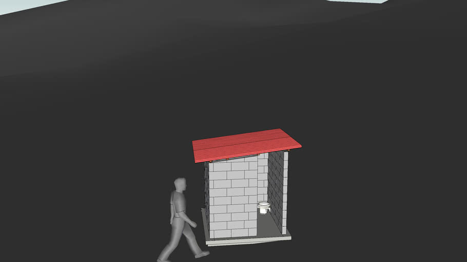 PourFlush Latrine asbuilt by Engineers Without Borders University of