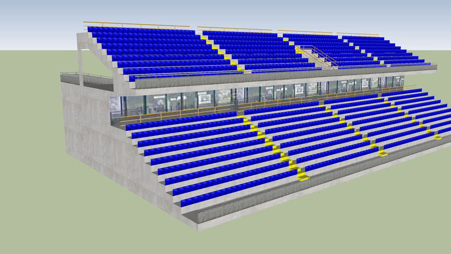 Spectator Seats Grandstand 3d Warehouse vrogue.co