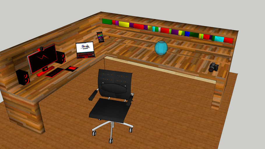 work desk | 3D Warehouse