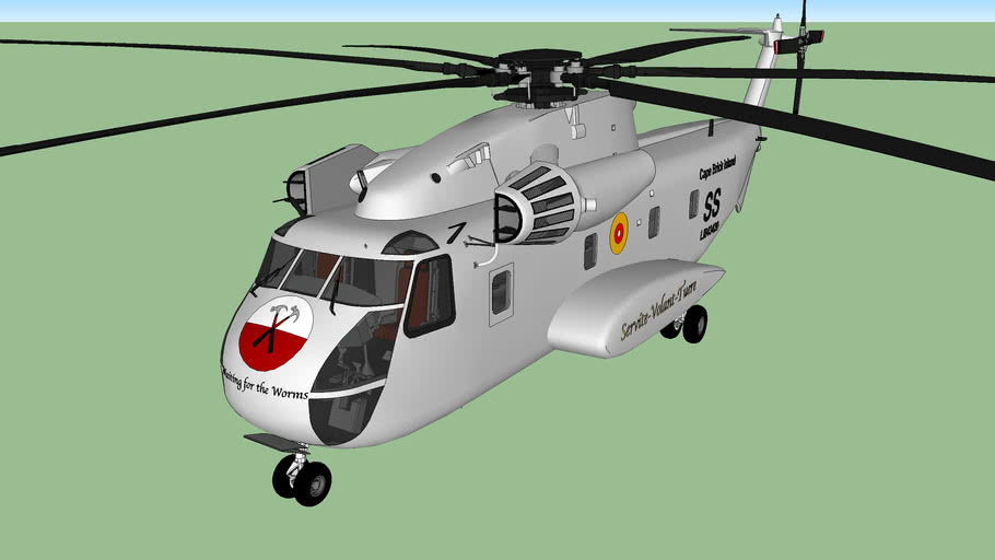 lego sea king helicopter
