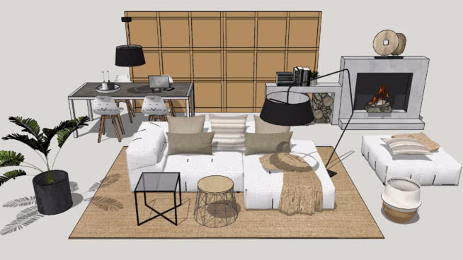 Living Room 3d Warehouse