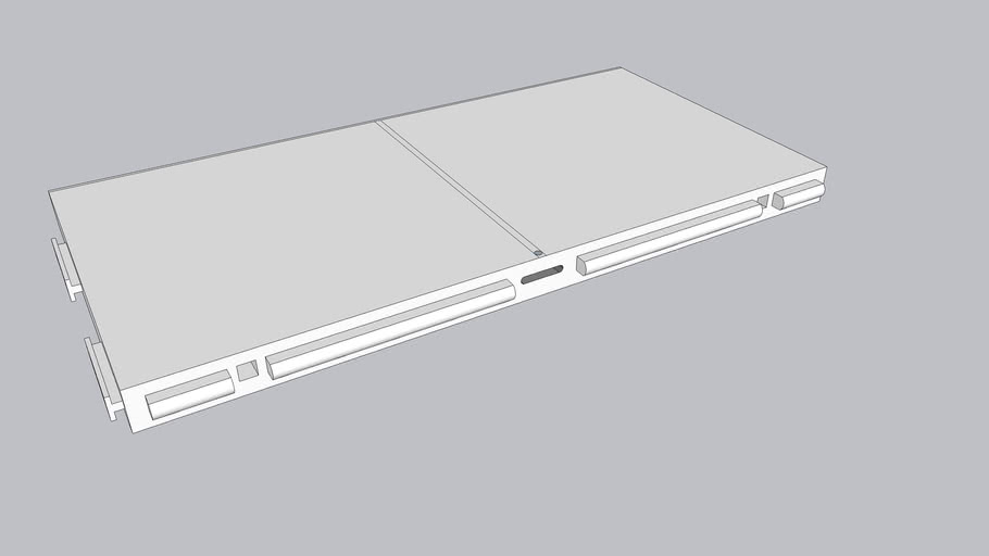 2' x 4' Tongue Dure-Trac Floor | 3D Warehouse