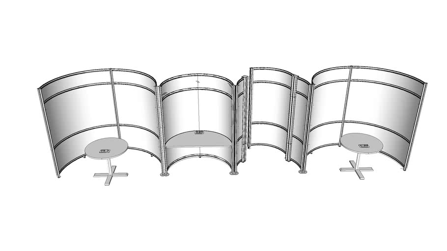 fluidconcepts Curved Wall Meeting Half Pods Q20160313334R10 3D