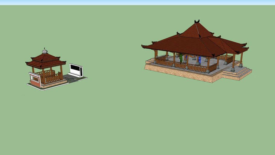 Rumah Joglo | 3D Warehouse