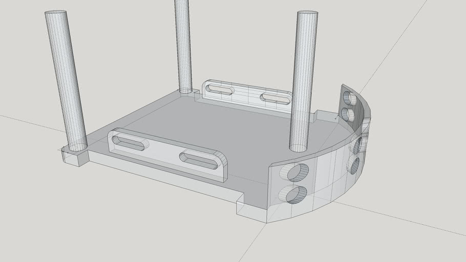 Micromouse Chassis 1 | 3D Warehouse