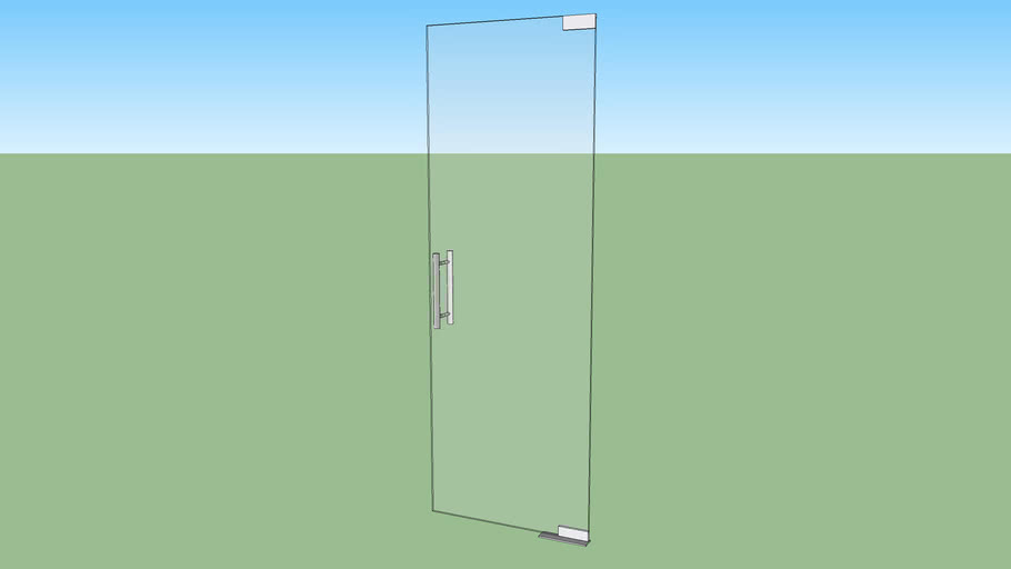Glass Door 1 3D Warehouse