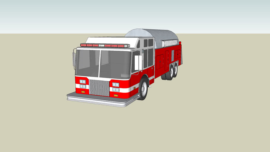 Fire Tanker | 3D Warehouse