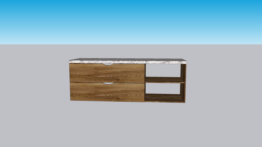 Mueble Tocador de Baño | 3D Warehouse