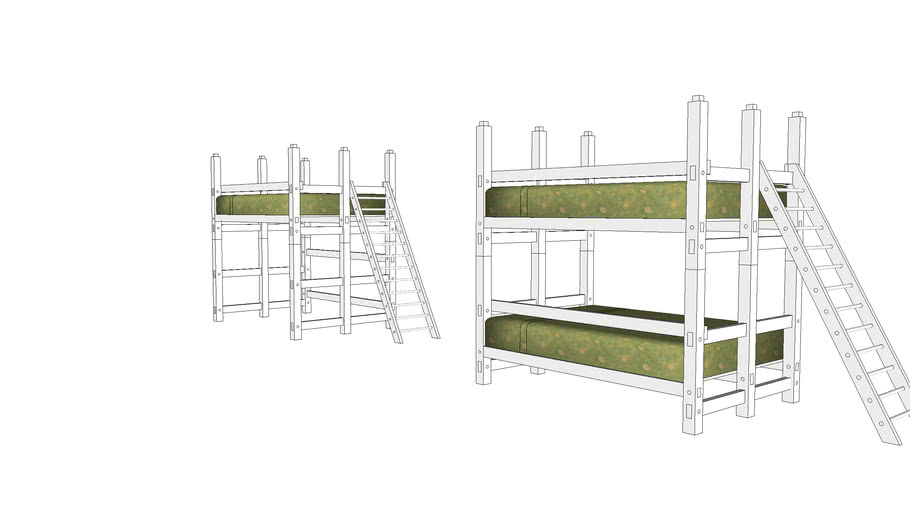 bunk beds the warehouse