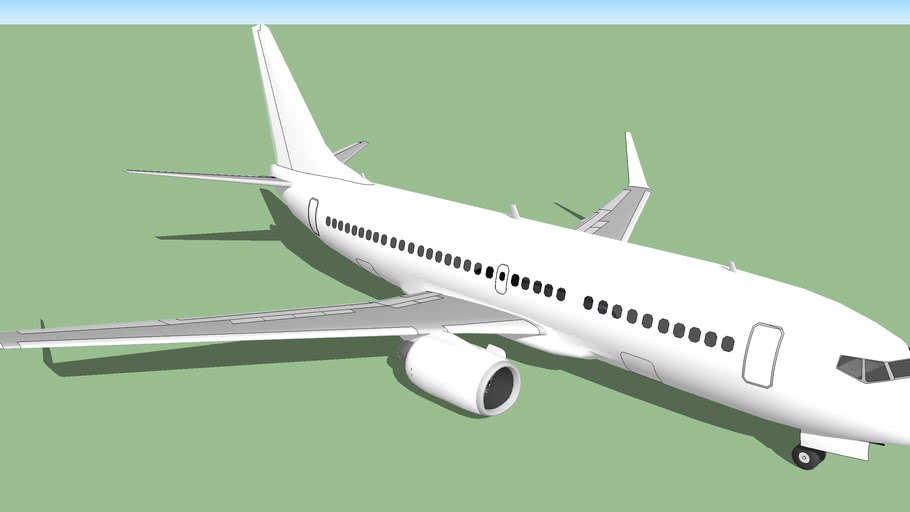 Template - Boeing 737-700 | 3D Warehouse