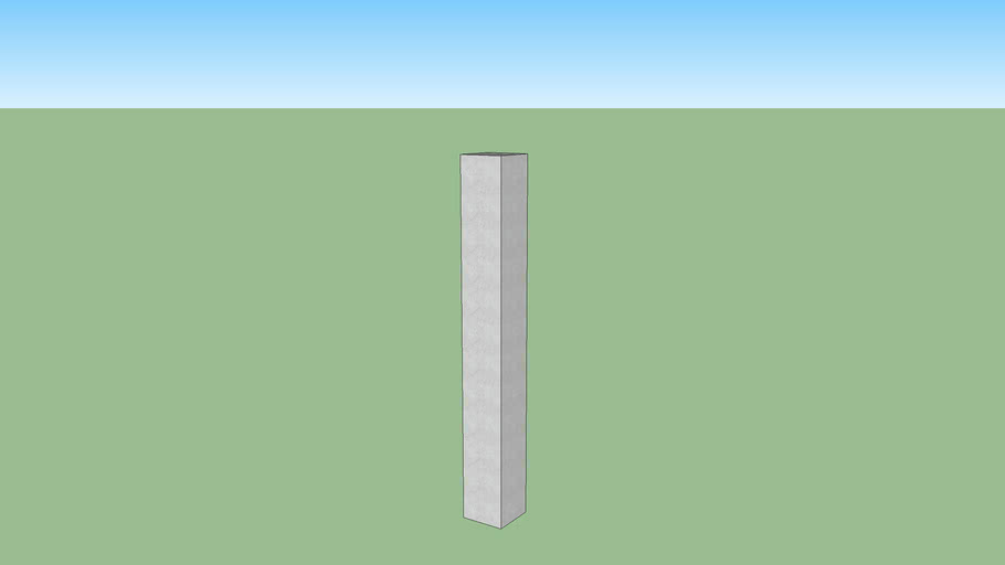 CONCRETE COLUMN | 3D Warehouse