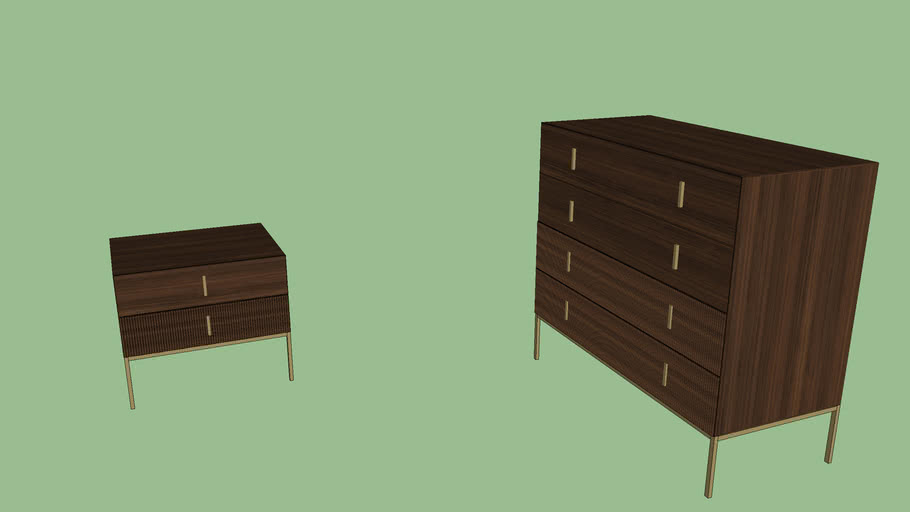 commode chest of drawers 3D Warehouse
