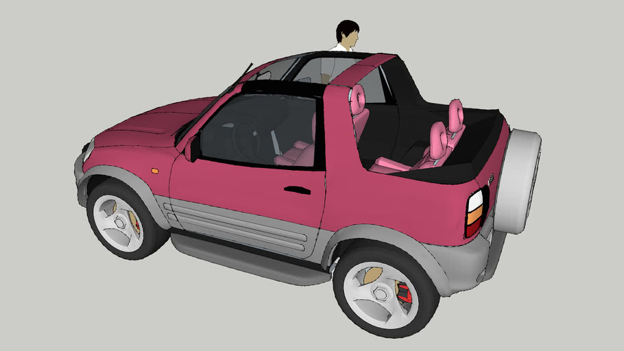 Toyota Rav4 Cabrio 98 3d Warehouse