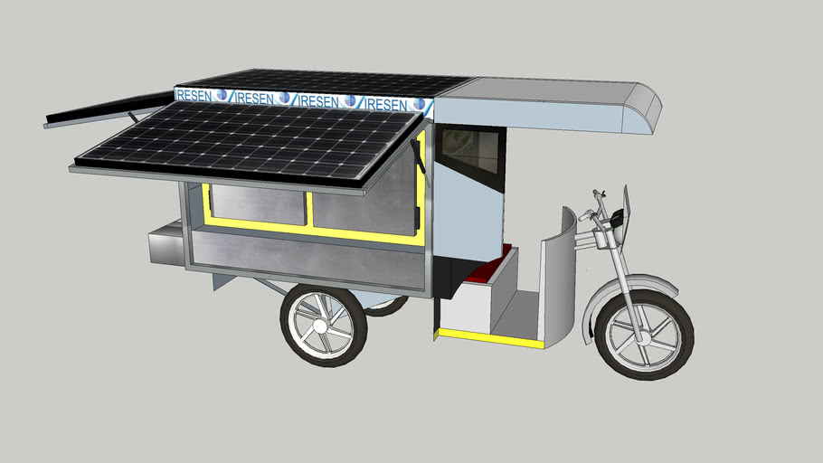 solar tricycle