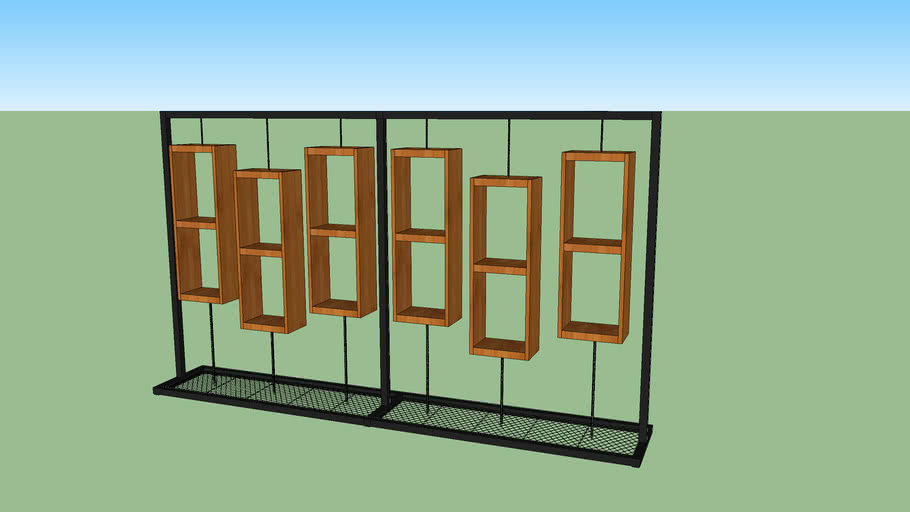 Display metal wood | 3D Warehouse