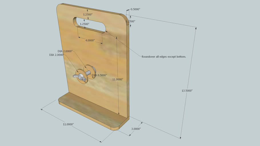 Saw Blade Caddy 3D Warehouse