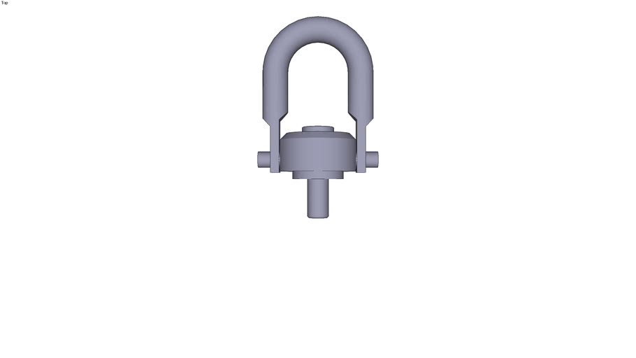Standard eye bolt M16 3D Warehouse