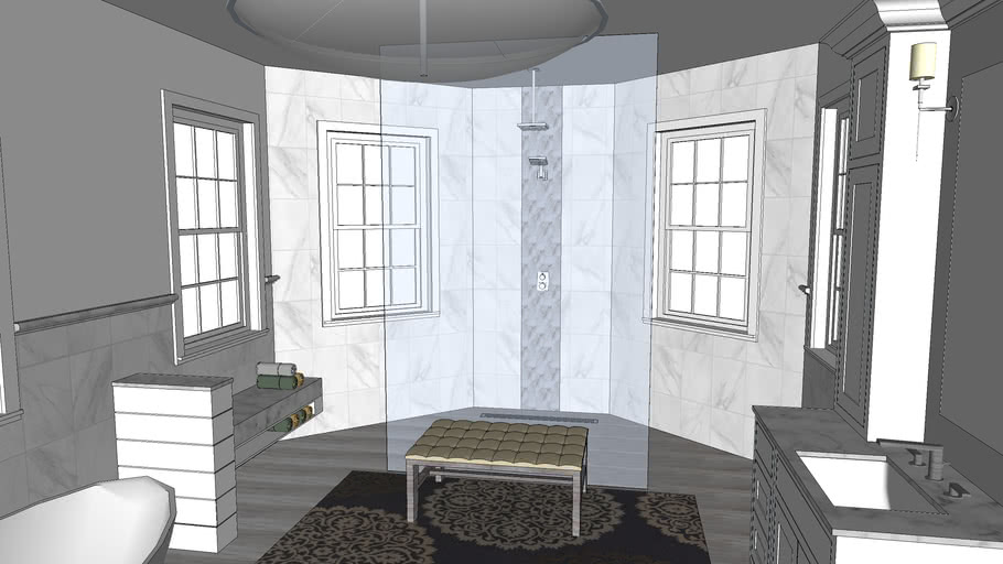 Master Bath remodel 3D Warehouse