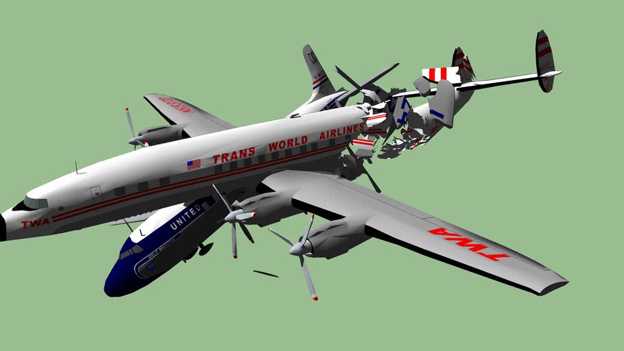 1956 Grand Canyon Mid Air Collision 3D Warehouse