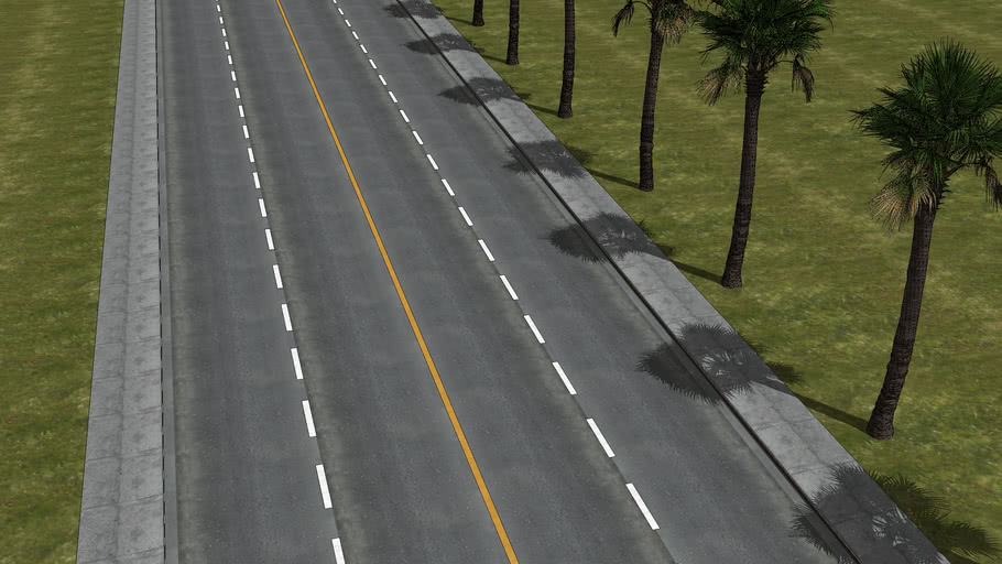 Road Sketchup Model