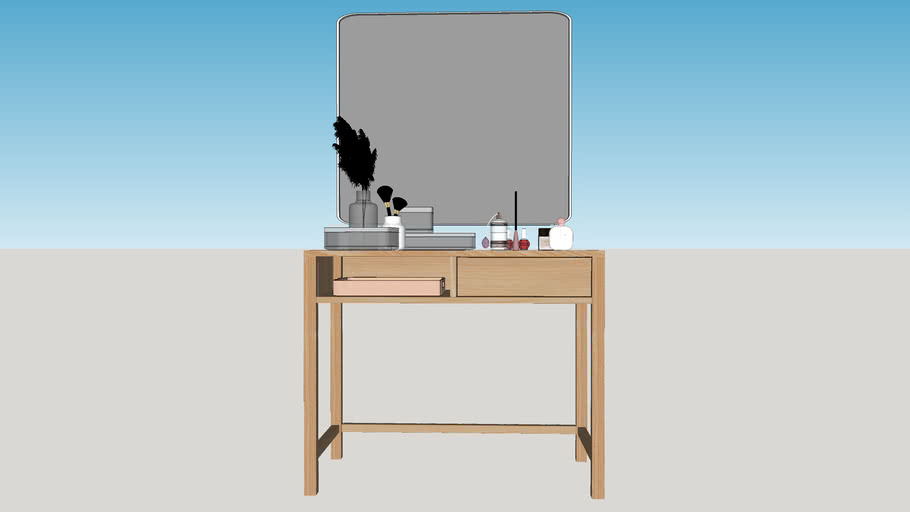 Ikea化妝桌 3d Warehouse