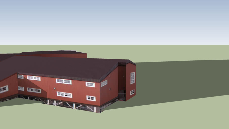 Glennallen High School Original Building 3D Warehouse