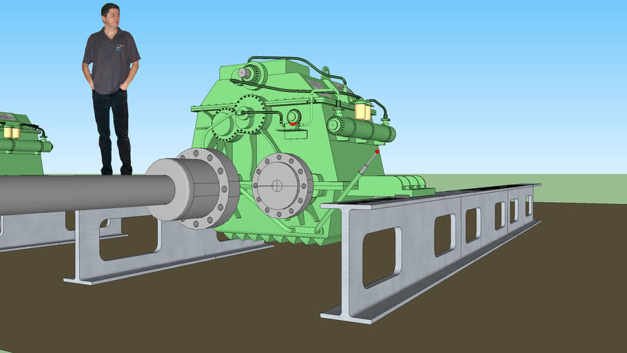 MARINE GEAR REDUCTION FOR SHIPS & YACHTS 3D Warehouse