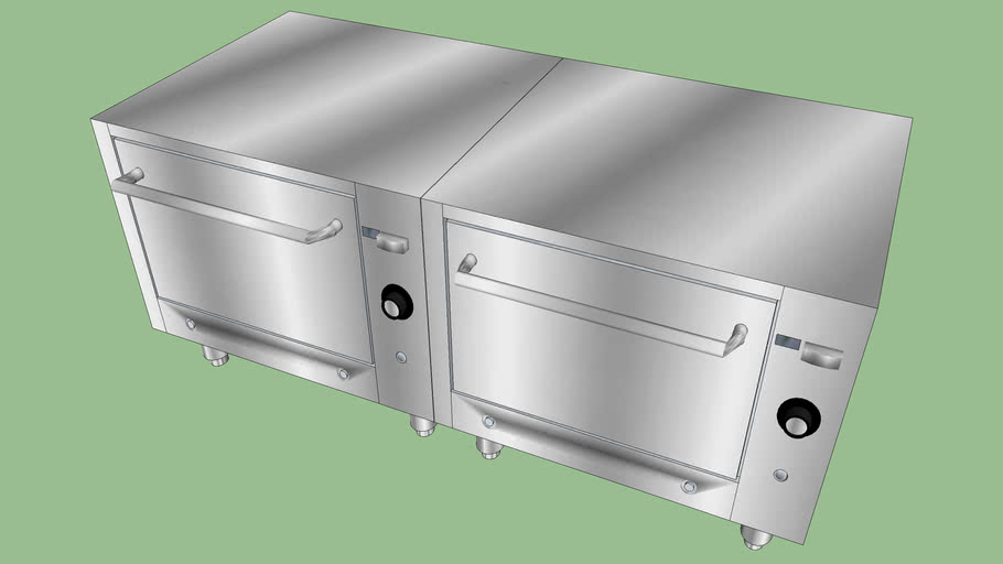 Quest 60' Double oven base 3D Warehouse