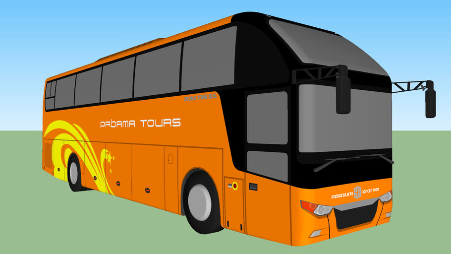 Pabama Tours - Zhongtong Bus LCK6128H | 3D Warehouse