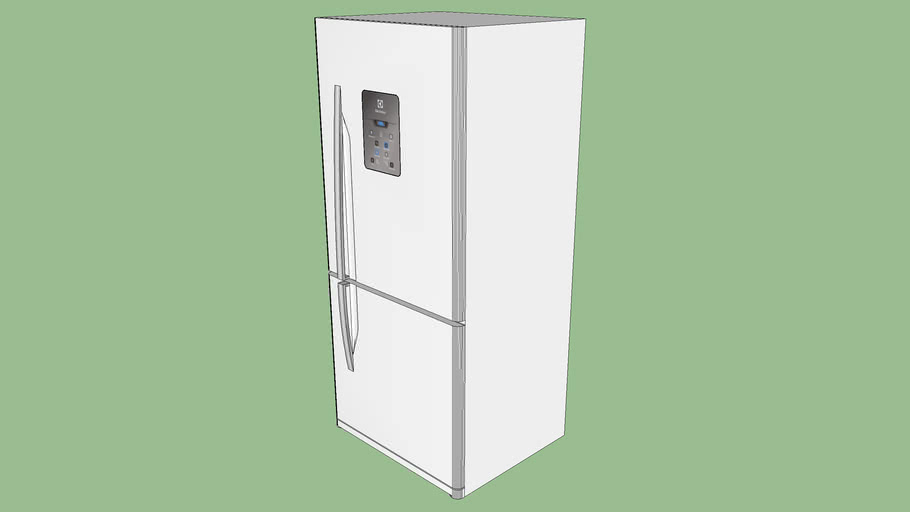 Geladeira refrigerador frost free bottom freezer 598 litros db84 220v Refrigerador Frost Free Bottom Freezer 598 Litros Db84 3d Warehouse