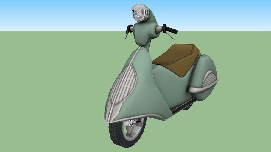 scooter - grün