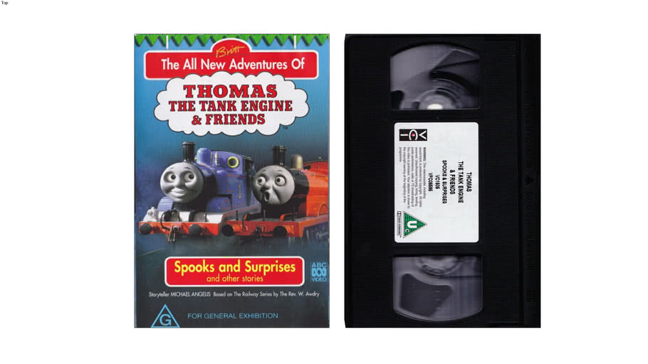 Thomas the Tank Engine And Friends Spooks ans Surprises VHS