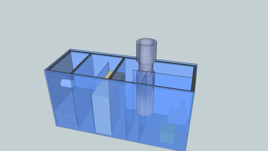 Aquarium Sump With Skimmer inside 3D Warehouse