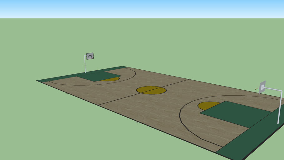 Basketball Area | 3D Warehouse