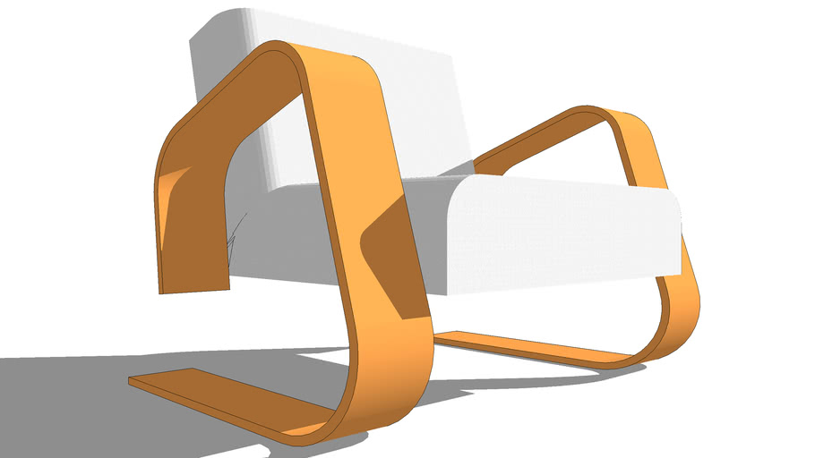 Modern Armchair 3D Warehouse