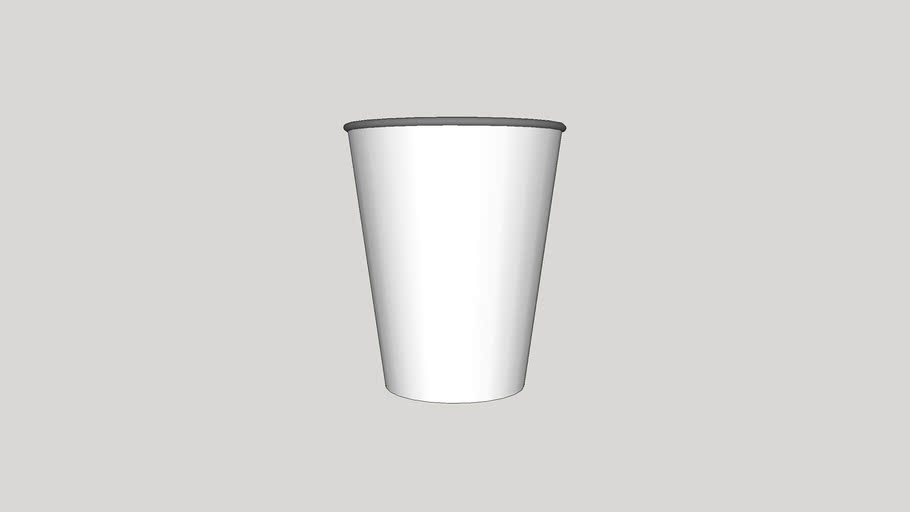 Disposable Paper Cup | 3D Warehouse