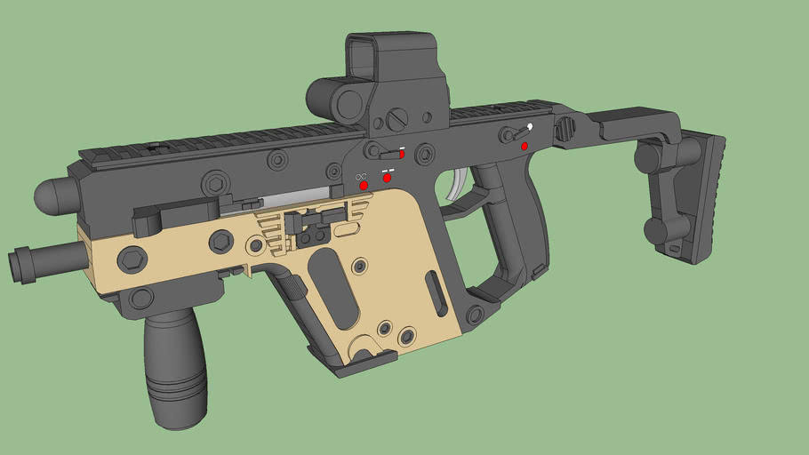 Kriss vector чертеж