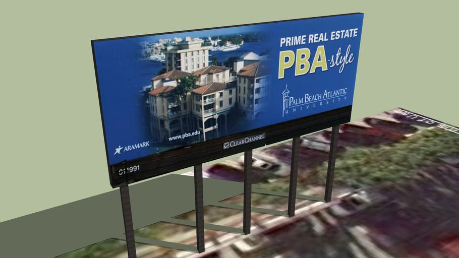 PBA Billboard | 3D Warehouse