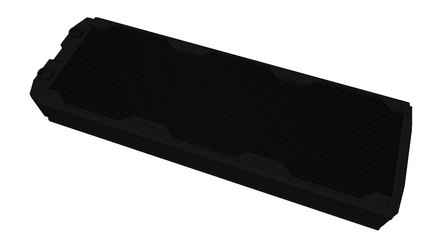 Hardware Labs Black Ice Nemesis GTR 420 Radiator | 3D Warehouse