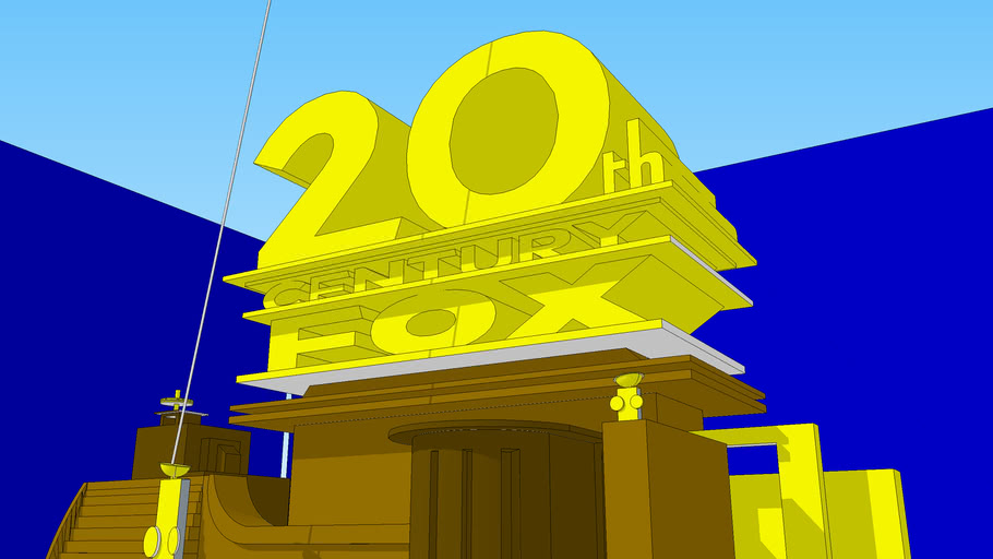 20th Century Fox golden stucture | 3D Warehouse