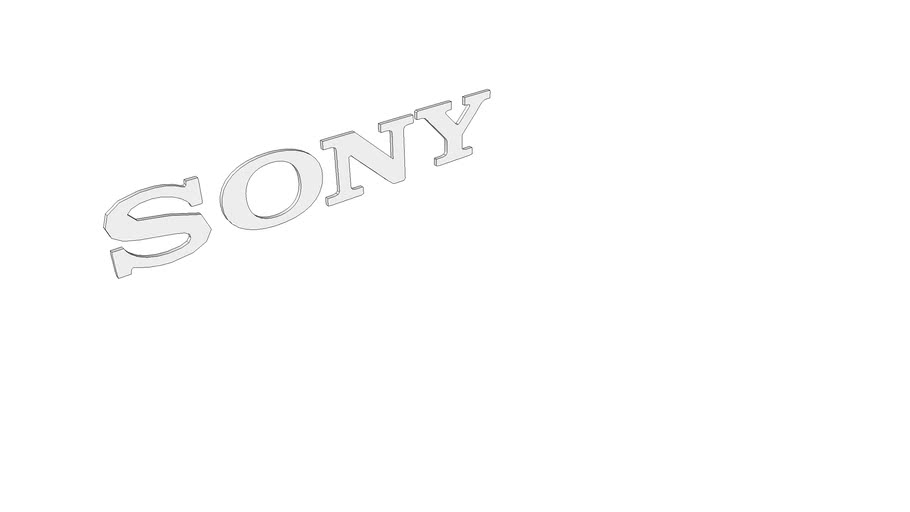 Sony Logo 3d Warehouse