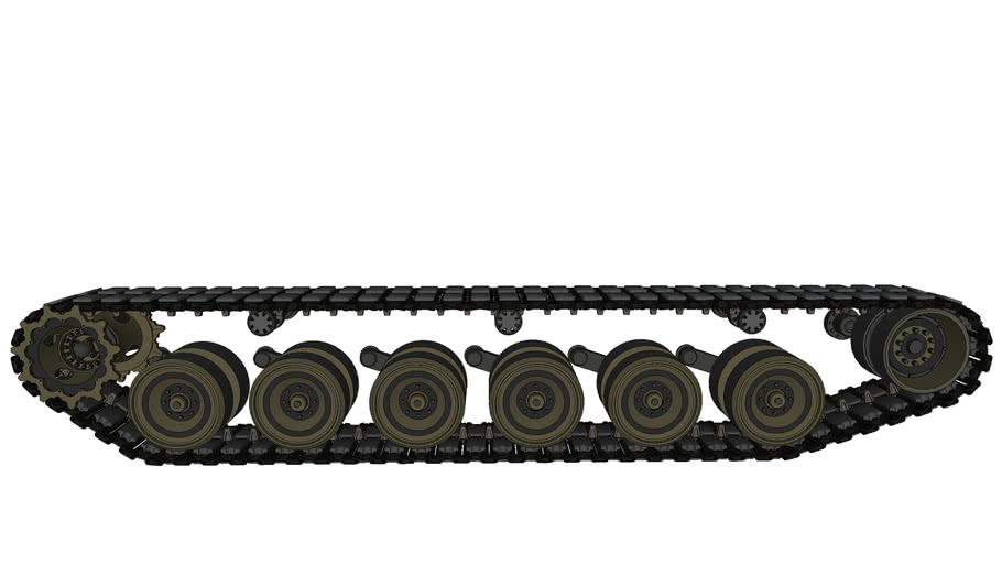 Tracks for tank 3D Warehouse