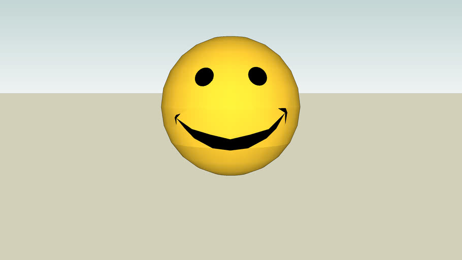 Smiley face 3D Warehouse
