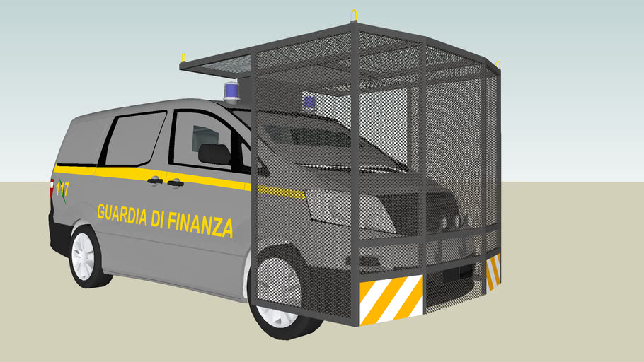 Guardia di Finanza Riot Patrol Van