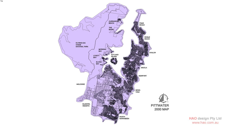 Pittwater Subdivision Map Sydney, New South Wales, Australia | 3D Warehouse