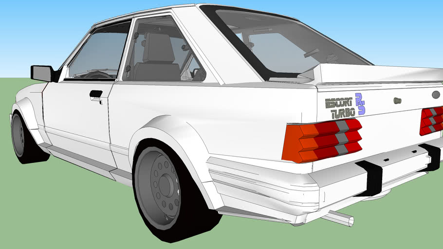 Ford Escort Rs Turbo Series 1 3d Warehouse