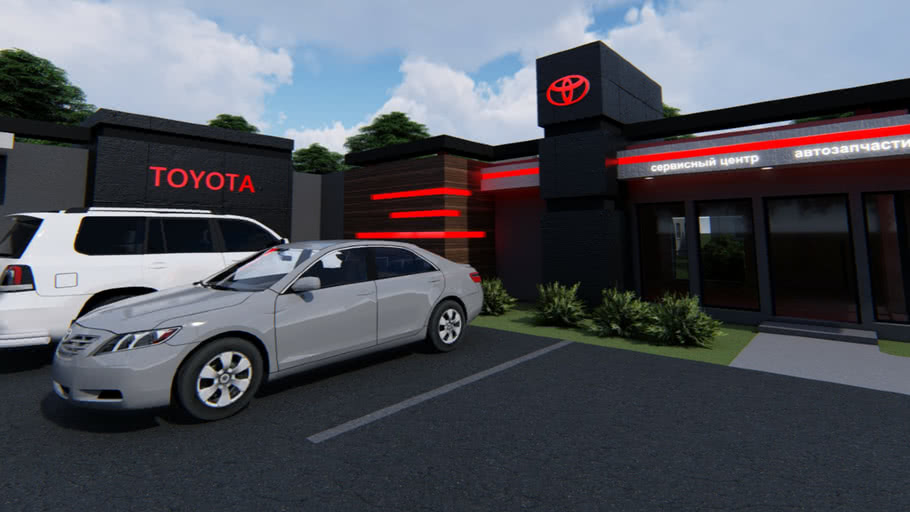 Toyota Service building
